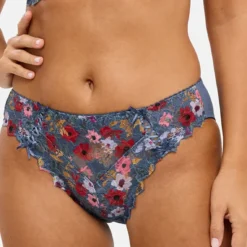 Slip Arum Mosaïc Imprimé Fleurs Givrées -FITANCY Boutique sans complexe slip 3668073 686693231b575 1140x1140