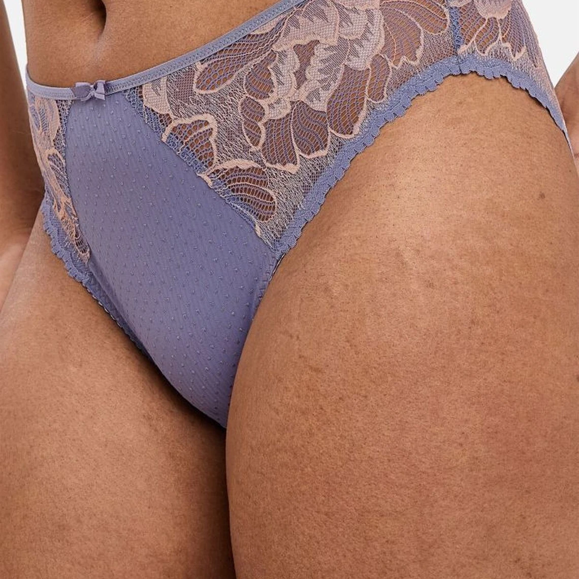 Sans Complexe Slip Capucine - Lingerie Chic Gris et Rose Pâle 4 Sans Complexe Slip Capucine - Lingerie Chic Gris et Rose Pâle – Image 2