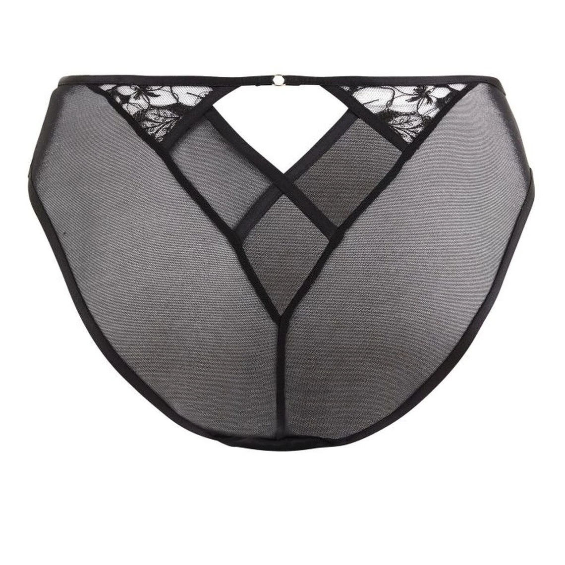 Sans Complexe - Slip Deva Noir en Broderie et Tulle 12 Sans Complexe - Slip Deva Noir en Broderie et Tulle – Image 10