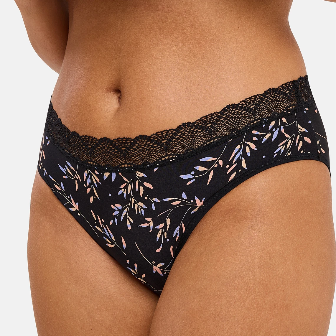 Sans Complexe Slip Coline : Élégance et Confort Imprimé Feuilles Foncées 4 Sans Complexe Slip Coline : Élégance et Confort Imprimé Feuilles Foncées – Image 2