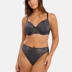Sans Complexe Slip Amélie Gris Périscope - Lingerie Dentelle et Confort -FITANCY Boutique sans complexe slip 3687767 4 686571e49c769 1140x1140