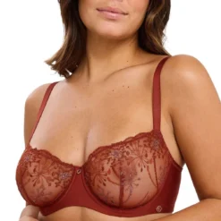 Soutien-gorge Corbeille Georgia Multicolore Fond Hénné -FITANCY Boutique sans complexe soutien gorge corbeille a armatures 3668145 686a66bd78304 1140x1140