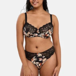 Sans Complexe Soutien-gorge Emboîtant Imprimé Feuilles Noir -FITANCY Boutique sans complexe soutien gorge emboitant a armatures 3668129 10 686a4f90b190d 1140x1140