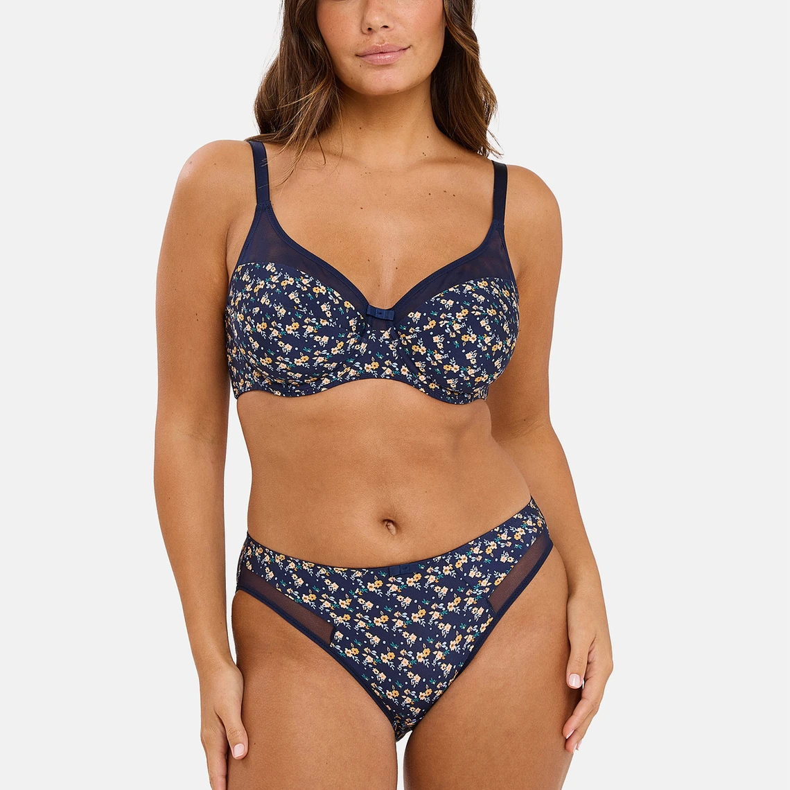 Sans Complexe Soutien-gorge Emboîtant Complice - Imprimé Floral Bleu 7 Sans Complexe Soutien-gorge Emboîtant Complice - Imprimé Floral Bleu – Image 5