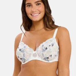 Soutien-gorge Emboîtant Rosa Fantaisie Aquarelle Florale Claire -FITANCY Boutique sans complexe soutien gorge emboitant a armatures 3687805 6 6861729678103 1140x1140