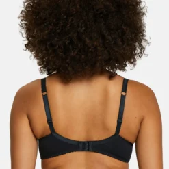 Sans Complexe Arum : Soutien-gorge Emboitant en Coton Biologique Noir -FITANCY Boutique sans complexe soutien gorge emboitant coton biologique avec armatures noir coton darum 203618 3 1140x1140