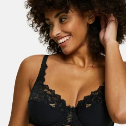 Sans Complexe Arum : Soutien-gorge Emboitant en Coton Biologique Noir -FITANCY Boutique sans complexe soutien gorge emboitant coton biologique avec armatures noir coton darum 203618 6 1140x1140