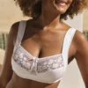 Soutien-gorge Emboitant Sans Armatures En Coton Biologique - Blanc