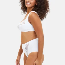 Soutien-gorge Emboitant Sans Armatures En Coton Biologique - Blanc -FITANCY Boutique sans complexe soutien gorge emboitant sans armatures en coton biologique 3592323 4 6672f7689ad98 1140x1140