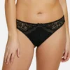 Tanga Dentelle Noir - Ariane