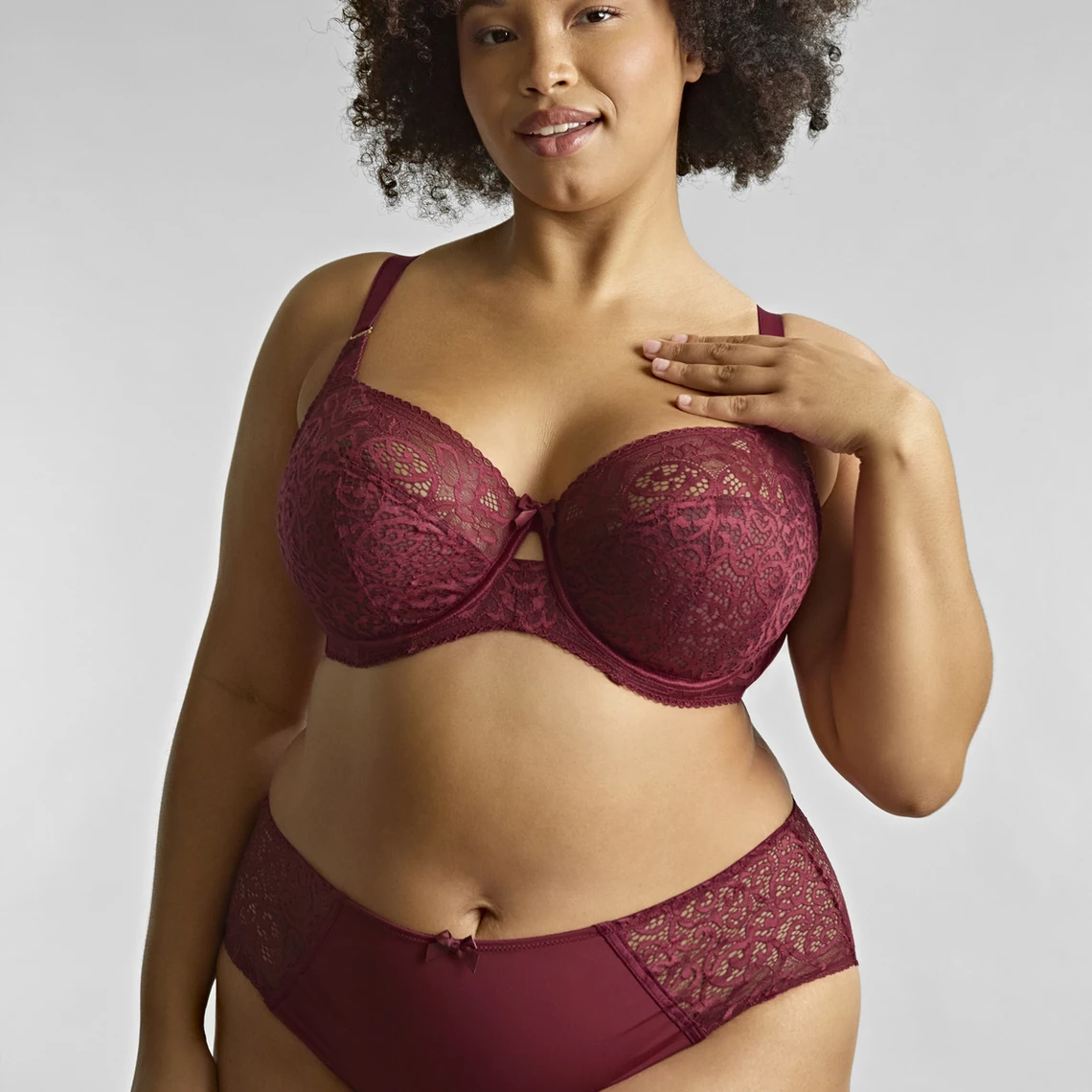 Soutien Gorge Emboîtant Estel - Cherry Red 9 Soutien Gorge Emboîtant Estel - Cherry Red – Image 7