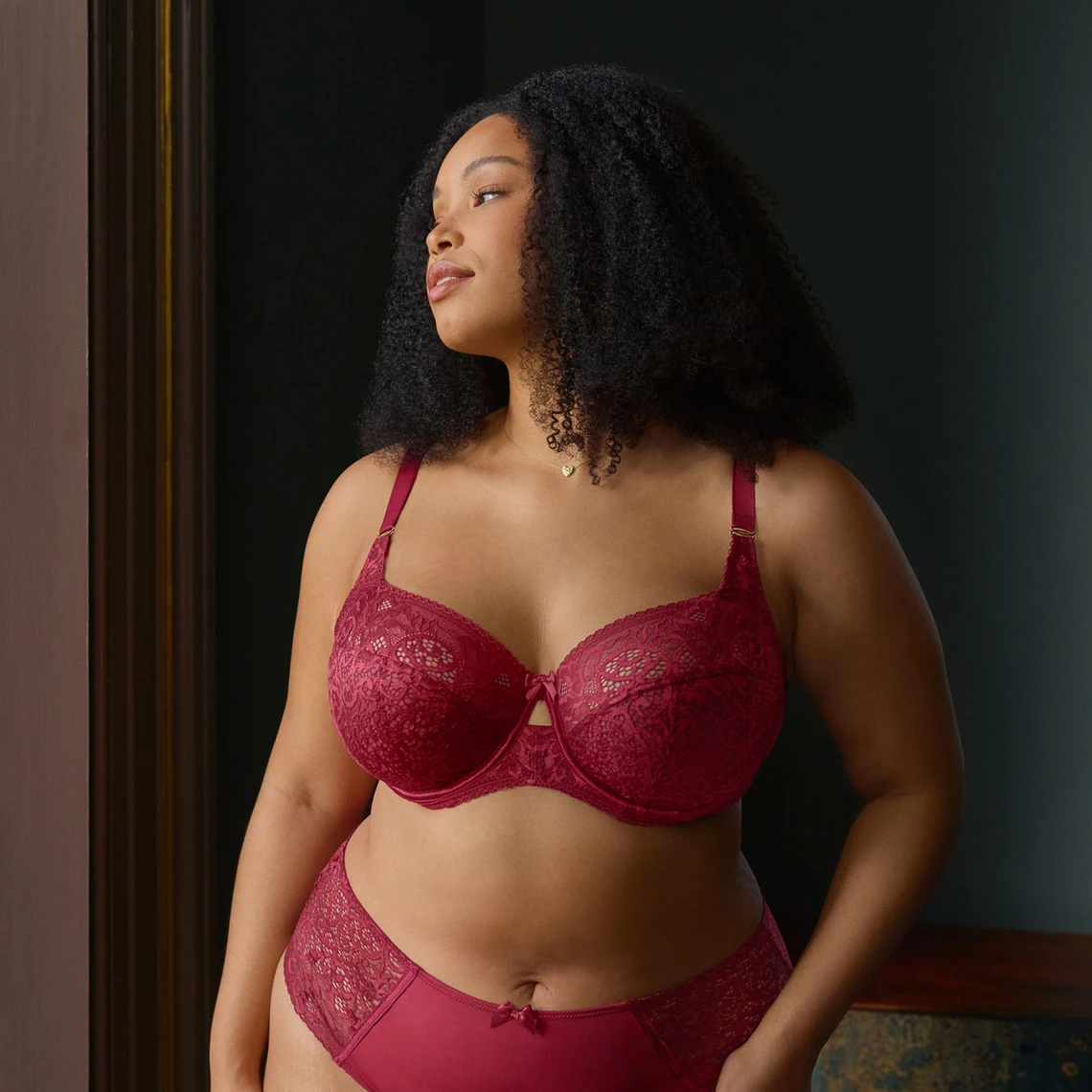 Soutien Gorge Emboîtant Estel - Cherry Red 4 Soutien Gorge Emboîtant Estel - Cherry Red – Image 2
