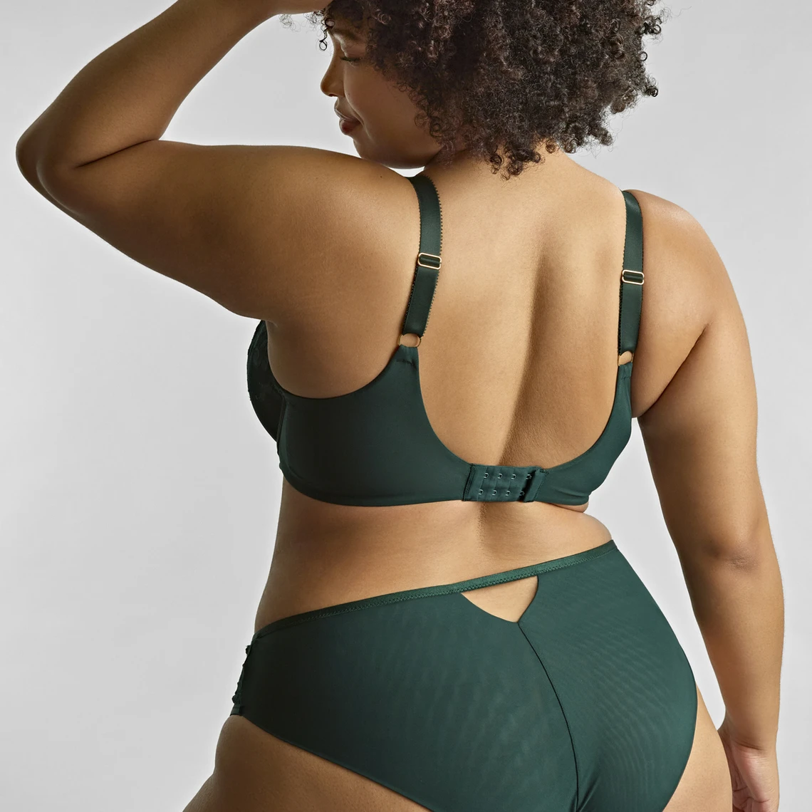 Sculptresse Josephine : Soutien-Gorge Emboîtant avec Armatures - Vert Forêt 8 Sculptresse Josephine : Soutien-Gorge Emboîtant avec Armatures - Vert Forêt – Image 6