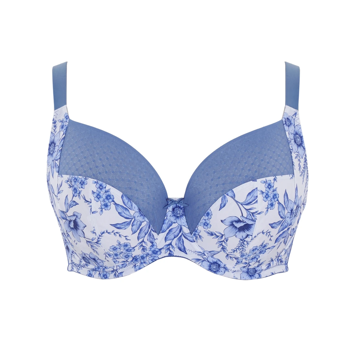 Soutien-gorge Emboîtant Bleu Floral 6 Soutien-gorge Emboîtant Bleu Floral – Image 4