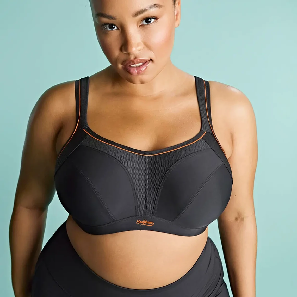 Sculptresse Soutien-gorge de Sport Sans Armatures - Noir 3 Sculptresse Soutien-gorge de Sport Sans Armatures - Noir