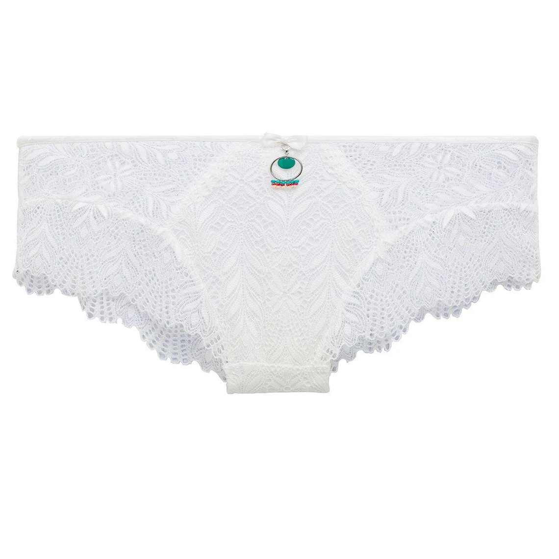 Pomm Poire UKULELE Shorty - Blanc Dentelle Raffinée 6 Pomm Poire UKULELE Shorty - Blanc Dentelle Raffinée – Image 4