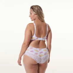 Brigitte Bardot Casting White Shorty - Elegant Floral Lace Lingerie -FITANCY Boutique shorty blanc casting 3595683 7502575 75 1140x1140