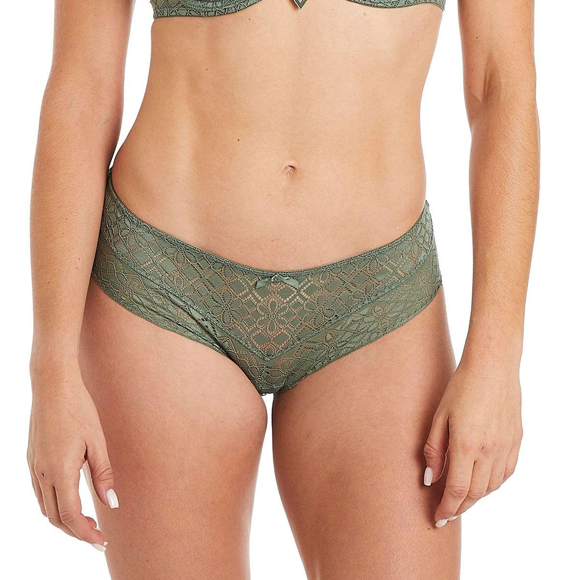 Pomm Poire Shorty en Dentelle Absinthe Kaki 3 Pomm Poire Shorty en Dentelle Absinthe Kaki