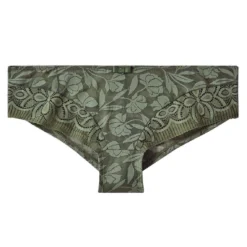 Pomm Poire Apologie - Shorty en Dentelle Florale Kaki -FITANCY Boutique shorty kaki apologie vert 3620487 7615665 65 1140x1140