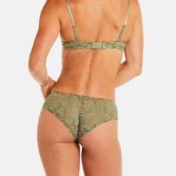 Pomm Poire Apologie - Shorty en Dentelle Florale Kaki -FITANCY Boutique shorty kaki apologie vert 3620487 7615669 69 1140x1140