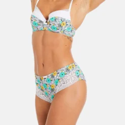 Shorty Multico Blanc Roulotte -FITANCY Boutique shorty multico blanc roulotte 3576088 7360052 52 1140x1140