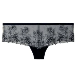 Shorty Pomm Poire Splash - Lingerie Noire en Tulle Brodé -FITANCY Boutique shorty noir splash 3576146 7360398 98 1140x1140