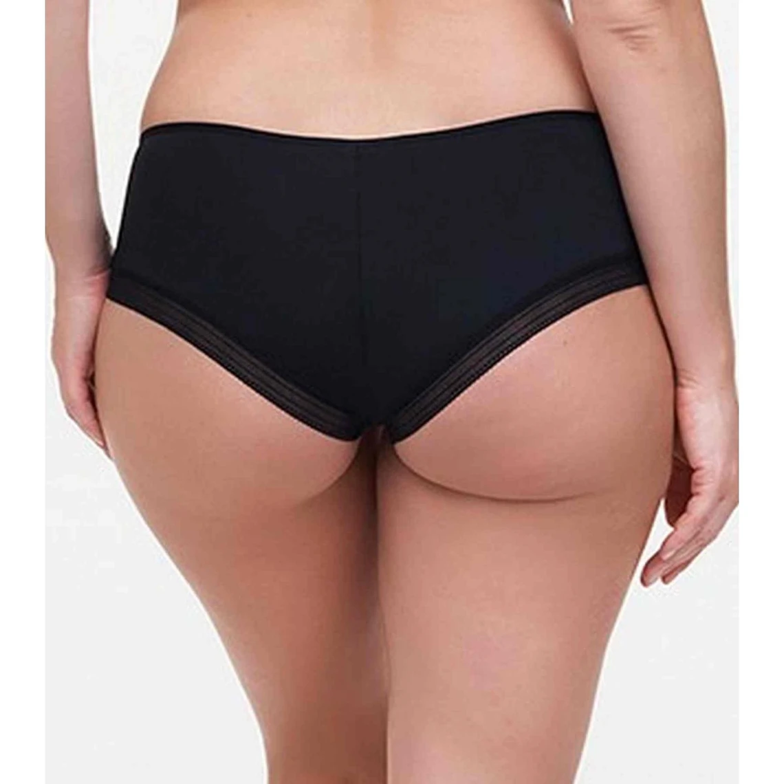 Chantelle True Lace Noir Shorty - Refined Lace Lingerie 5 Chantelle True Lace Noir Shorty - Refined Lace Lingerie – Image 3