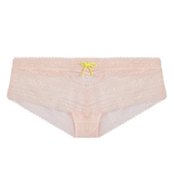 Camille Cerf x Pomm'Poire Shorty Poudre Libre en Dentelle - Rose & Jaune Fluo -FITANCY Boutique shorty poudre libre rose 1223115 4 1140x1140