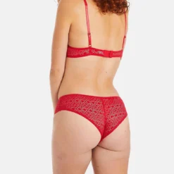 Pomm Poire Shorty Rouge Absinthe en Dentelle Florale 12 Pomm Poire Shorty Rouge Absinthe en Dentelle Florale -FITANCY Boutique shorty rouge absinthe 3576024 7359668 68 1140x1140