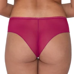 Curvy Kate Lifestyle Shorty in Sangria Red -FITANCY Boutique shorty rouge 1229885 3 1140x1140