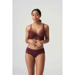 Shorty Prima Donna First Night - Rouge Passion avec Dentelle Brodée -FITANCY Boutique shorty rouge 3403182 4 1140x1140