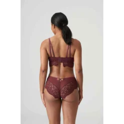 Shorty Prima Donna First Night - Rouge Passion avec Dentelle Brodée -FITANCY Boutique shorty rouge 3403182 5 1140x1140