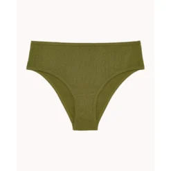 Passionata Kate Shorty Taille Haute en Coton - Vert Tendre