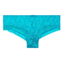 Pomm Poire Shorty Turquoise Savane - Lingerie en Dentelle Fleurie -FITANCY Boutique shorty turquoise savane bleu 3662575 7883693 93 1140x1140
