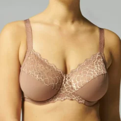 Simone Perele Soutien-gorge Avec Armatures Emboîtant - Brun Coco