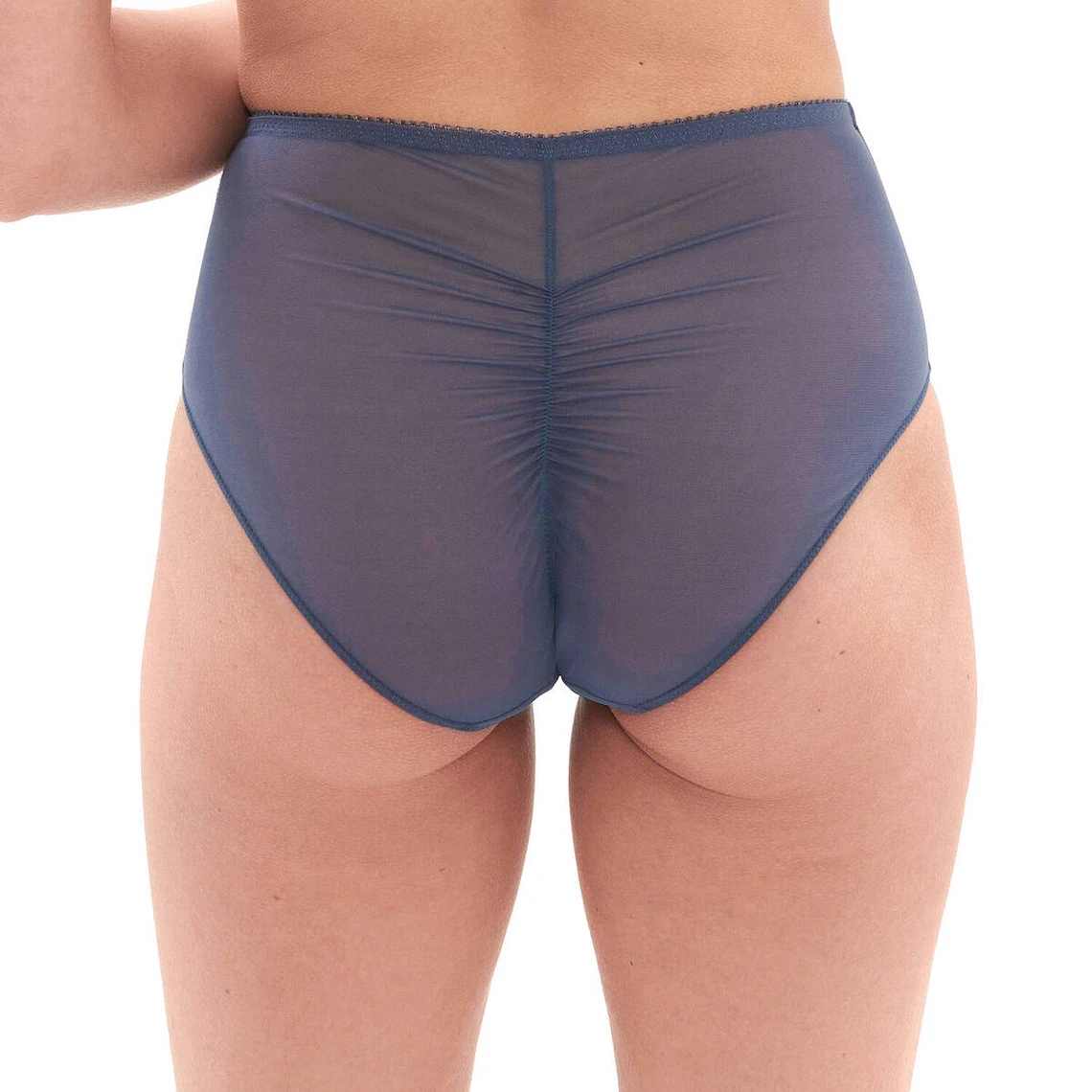 Simone Perele Culotte Taille Haute Bleu Cendre 6 Simone Perele Culotte Taille Haute Bleu Cendre – Image 4