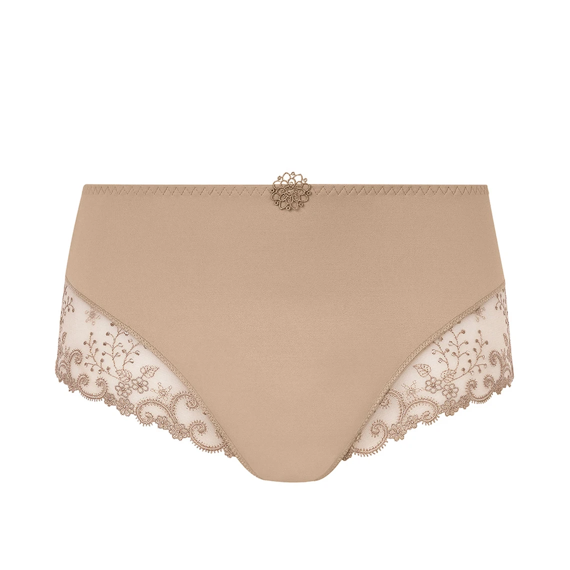 Simone Perele Culotte Taille Haute - Peau 6 Simone Perele Culotte Taille Haute - Peau – Image 4