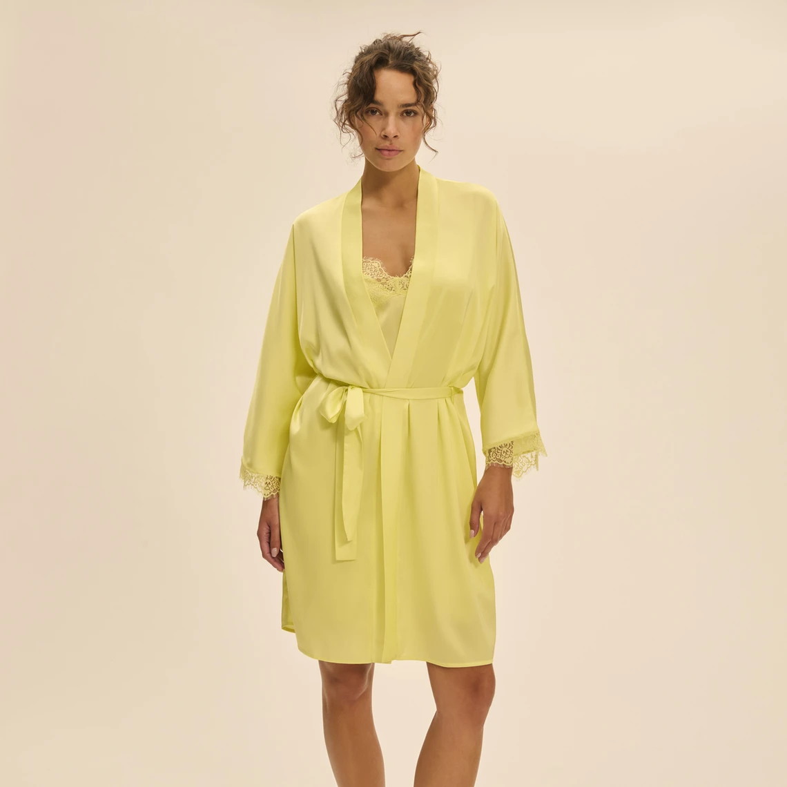 Simone Perele Kimono - Jaune D'été 3 Simone Perele Kimono - Jaune D'été