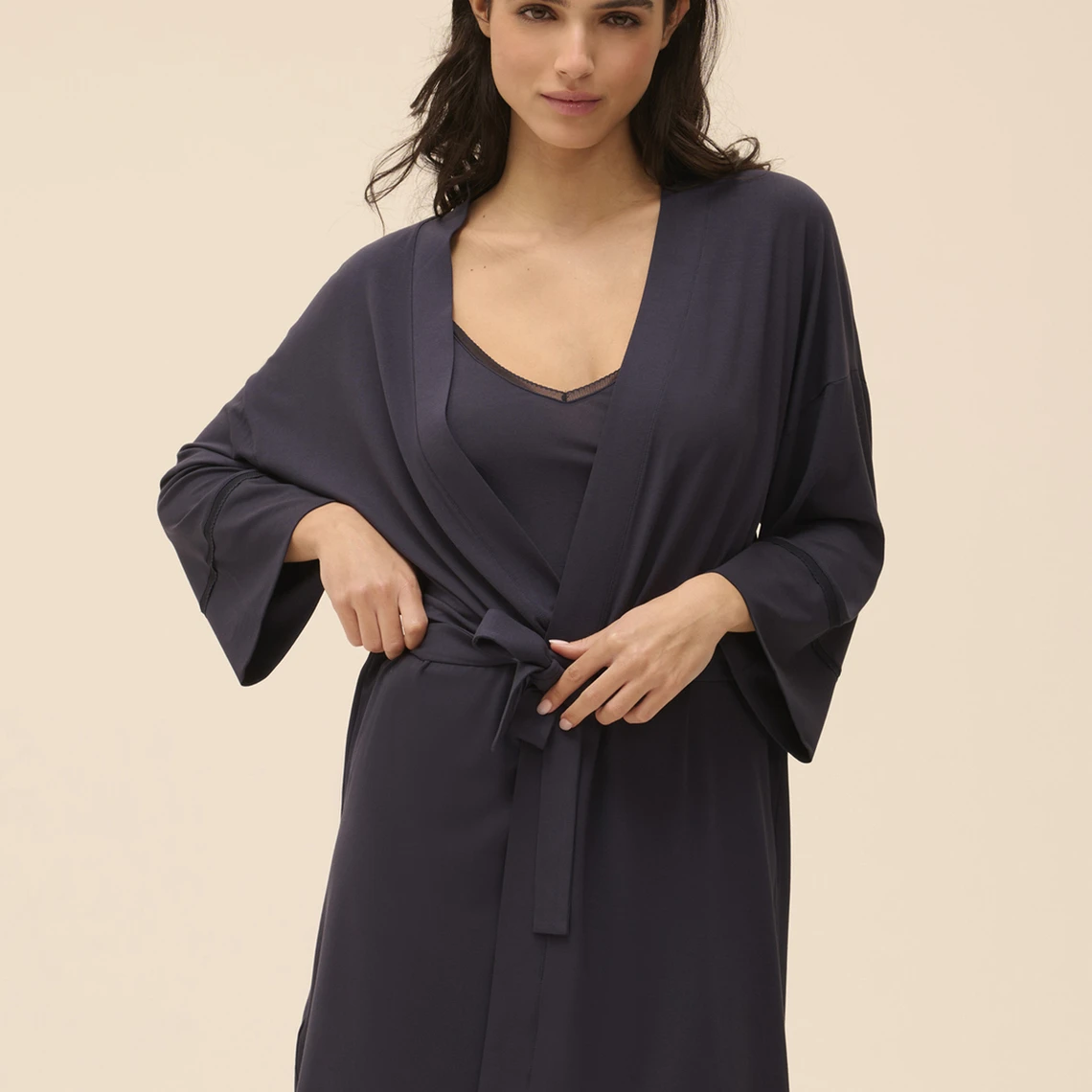 Simone Perele Kimono - Bleu 7 Simone Perele Kimono - Bleu – Image 5