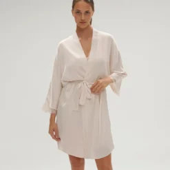 Simone Perele Kimono - Rose Sakura -FITANCY Boutique simone perele kimono long 3665343 3 67add376ef242 1140x1140