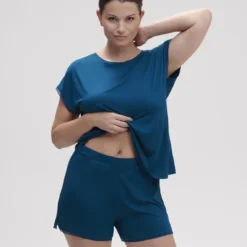 Simone Perele Nightshort - Bleu Poséidon -FITANCY Boutique simone perele nightshort 3665385 10 67adf9de69c60 1140x1140