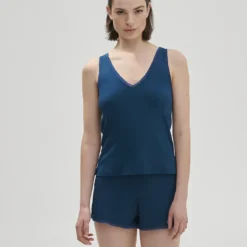 Simone Perele Nightshort - Bleu Poséidon -FITANCY Boutique simone perele nightshort 3665385 3 67adf9db4d01c 1140x1140