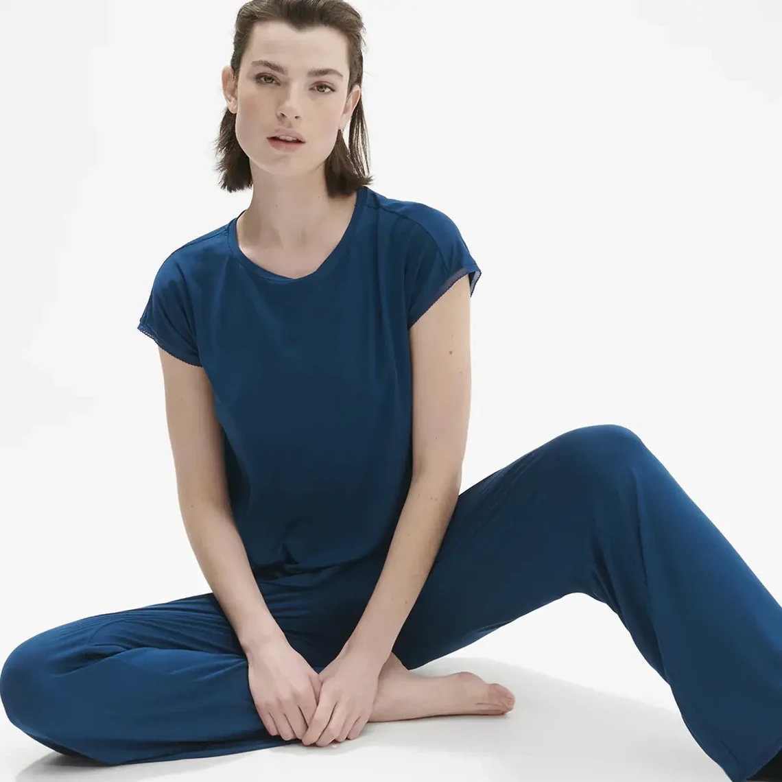 Simone Perele Pantalon - Bleu Poséidon 7 Simone Perele Pantalon - Bleu Poséidon – Image 5