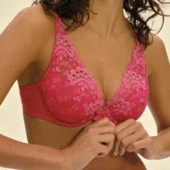 Simone Perele Soutien-gorge Push-up Décolleté Plongeant - Rose Fabuleux -FITANCY Boutique simone perele push up decollete plongeant rose 3664777 7 67a36f46d5d2a 1140x1140