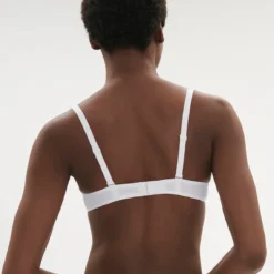 Simone Perele Soutien-gorge Push-up Décolleté Plongeant - Blanc -FITANCY Boutique simone perele push up triangle 3665451 4 67ae28e28a378 1140x1140