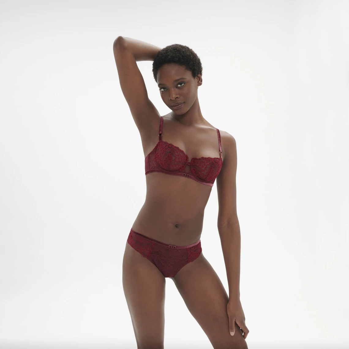 Simone Perele Soutien-gorge Corbeille - Rouge Spinelle 6 Simone Perele Soutien-gorge Corbeille - Rouge Spinelle – Image 4