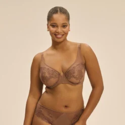 Simone Perele Soutien-gorge Avec Armature Décolleté Plongeant - Brun Tender -FITANCY Boutique simone perele soutien gorge a armature dcollet plongeant 3652549 5 6798f78a03637 1140x1140