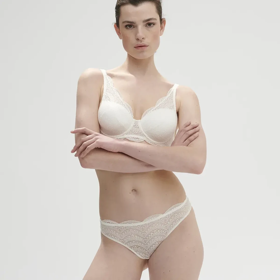 Simone Perele Soutien-gorge Décolleté Carré En Spacer 3D - Naturel 6 Simone Perele Soutien-gorge Décolleté Carré En Spacer 3D - Naturel – Image 4