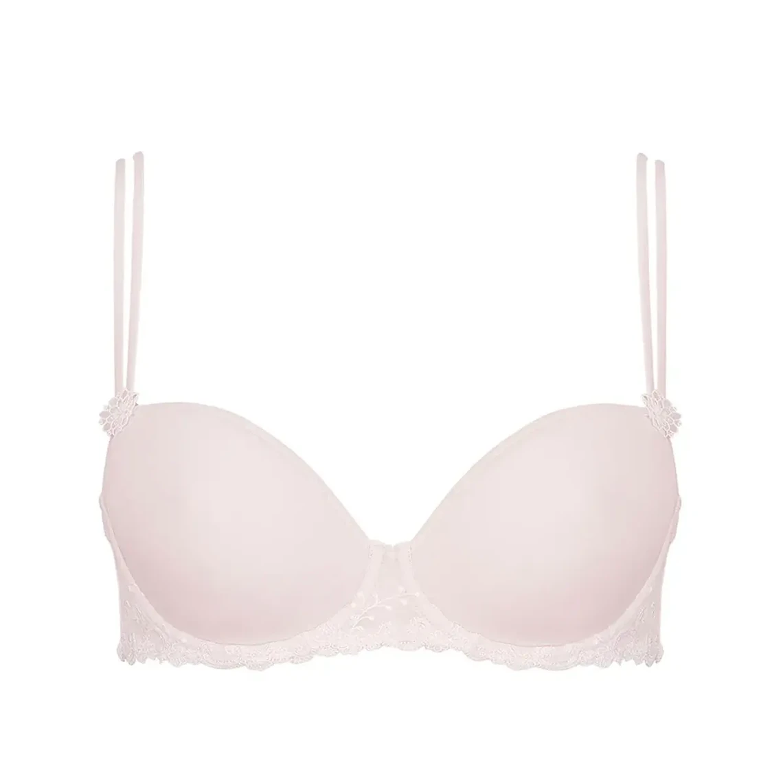 Simone Perele Soutien-gorge Décolleté Carré En Spacer 3D - Poudre 9 Simone Perele Soutien-gorge Décolleté Carré En Spacer 3D - Poudre – Image 7