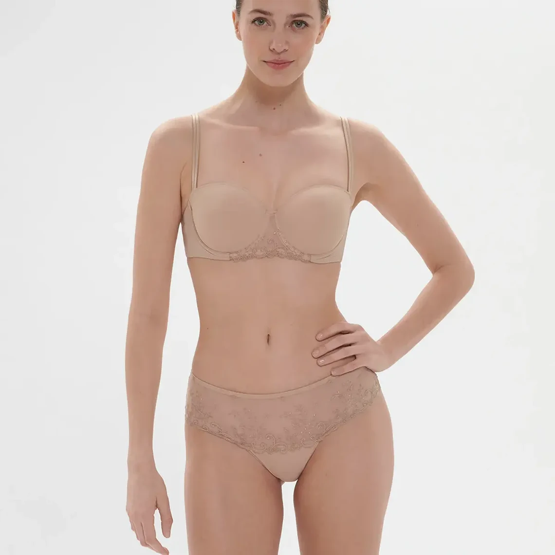 Simone Perele Soutien-gorge Sans-bretelles - Peau 8 Simone Perele Soutien-gorge Sans-bretelles - Peau – Image 6